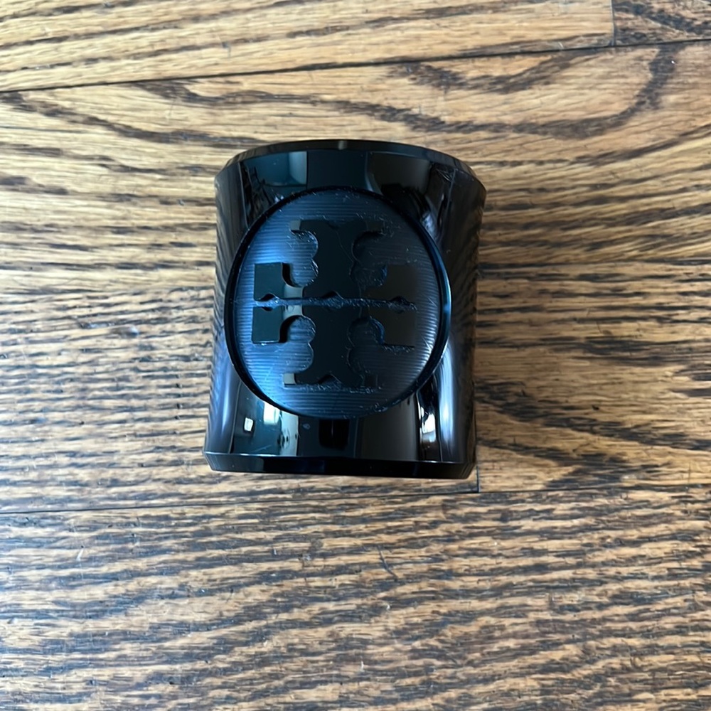 Authentic Tori Burch resin black cuff